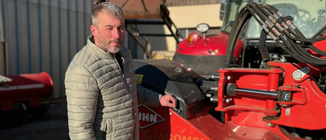 Christophe Defert, administrateur de la Caisse locale de Poligny, dans le Jura